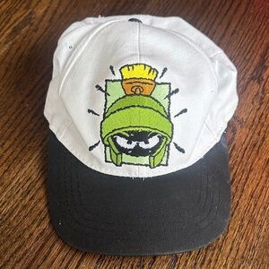 Collectors Item - Marvin the Martian Six Flags Hat - Stained